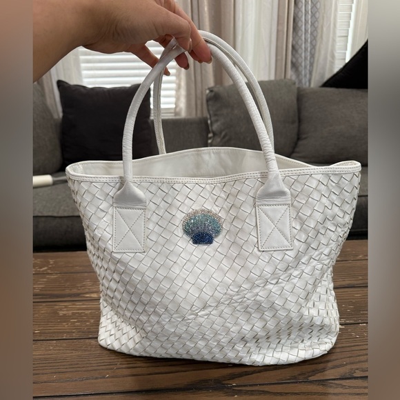 eliza gray Handbags - Eliza gray bag white